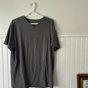 Lululemon Gray V-Neck Men's Shirt